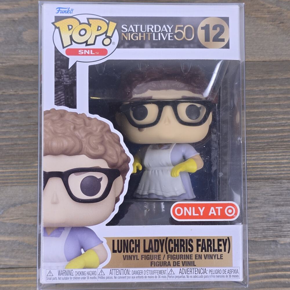 Funko Pop! Vinyl: Saturday Night Live - Lunch Lady (Chris Farley) - Target